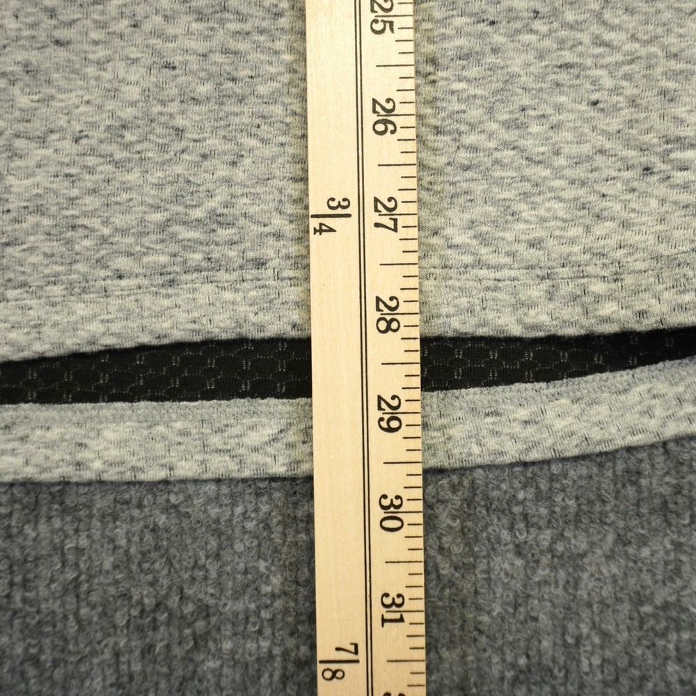 IBKUL Hoodie Popcorn Stitch Mens Large Grey Textured Performance Pullover - Picture 5 of 10